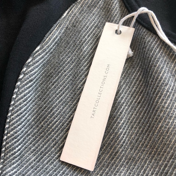 Tart Collections Ponte Knit Menswear Inspired Sleeveless Black Dress Small NWT - Picture 9 of 13